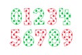 Versatile Collection of Christmas Ball Numbers for Various Uses