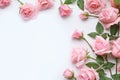 Versatile Festivities Creative Design with Delicate Pink Roses for All Occasions