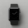 Versatile Modern Smart Watch with Blank Screen Mockup and Copyspace