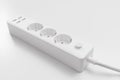 a versatile modern white extension cord with sockets and usb ports