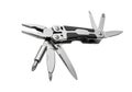 Versatile multi tool with pliers, knife, and screwdriver for outdoor adventures and repairs Royalty Free Stock Photo