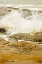 Versatile nature and a roaring sea in San Diego USA - Free your mind at the beach