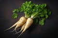 Versatile Parsnip mockup background. Generate Ai