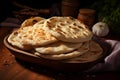 Versatile Pita bread. Generate Ai