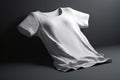 Versatile and Practical, 3D Empty White T-Shirt Mockup for Any Design,3d render