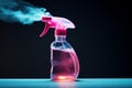 Versatile Spray bottle solution for cleaning. Generate ai