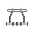 Versatile Weighted Pull-Up Bar Icon Design Royalty Free Stock Photo