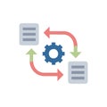 Version Control Icon for Software Management