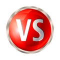 Versus button isolated