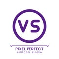 Versus button pixel perfect RGB color ui icon