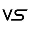 versus competition icon simple Royalty Free Stock Photo