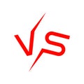 versus competition icon simple Royalty Free Stock Photo