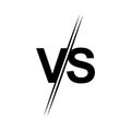 versus competition icon simple Royalty Free Stock Photo