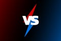 Versus logo sports background