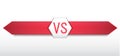 Versus Logo. VS Vector Royalty Free Stock Photo