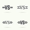 Versus sign vecctor