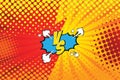 Versus. vs. Fight backgrounds comics style design. Vector illustration. Royalty Free Stock Photo