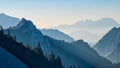 Vertatscha - Scenic view of mountain peak Grintovec in majestic Kamnik-Savinja Alps, Slovenia Royalty Free Stock Photo