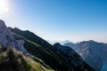 Vertatscha - Scenic view of mountain peak Storzic in majestic Kamnik-Savinja Alps, Slovenia