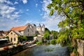 Lovely French village: Verteuil sur Charente, France.