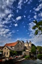 Lovely French village: Verteuil sur Charente, France.