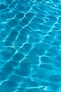 Vertical abstract background of azure water in the pool