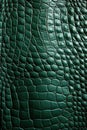 vertical abstract background green leather texture with a pattern of scales Royalty Free Stock Photo