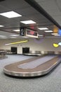 Vertical Airport Baggage Claim Carousel Royalty Free Stock Photo