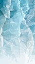 Vertical background of gradient blue ice blocks