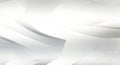 Elegant flowing white and silver abstract background design Royalty Free Stock Photo