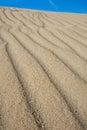 Vertical background with a texture os sand Royalty Free Stock Photo