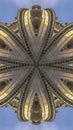 Vertical Balled fractal of the facade of State Capital