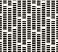 Vertical black striped rectangle seamless pattern Royalty Free Stock Photo