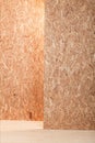 Vertical boards background, rustic wood texture Royalty Free Stock Photo