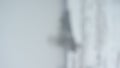 vertical bokeh background of snowfall with shallow depth of field