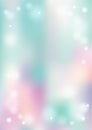 Vertical bokeh gradient winter background with snow border Royalty Free Stock Photo