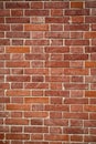 Vertical brick wall texture