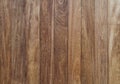 Vertical brown wood wall - Brown wood background, The walls of the brown wooden house were nailed in order to be beautiful Royalty Free Stock Photo