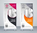 Vertical business rollup banner design