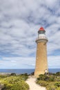 Vertical Cape Du Couedic Lighthouse on Kangaroo Island, Australia Royalty Free Stock Photo