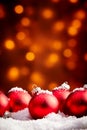 Vertical Christmas background with copy space Royalty Free Stock Photo