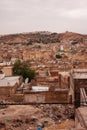 Vertical cityscape of the historic Fez city, Morocco Royalty Free Stock Photo