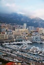 Vertical cityscape Monaco