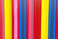 Vertical colorful boards