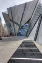 Vertical of The Crystal at the Royal Ontario Museum, Toronto Royalty Free Stock Photo