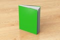 Vertical dust jacket or dust wrapper standing book