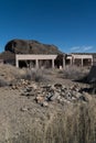 Vertical,Elephant Butte Lake townsite ruins, New Mexico