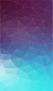 Vertical Flat Background with geometric shapes. Colorful mosaic pattern.