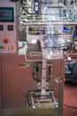 Vertical food packing machine Royalty Free Stock Photo