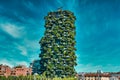 Vertical Forest Bosco Verticale Innovative Green House Skyscraper representing commitment to sustainable economy designed by